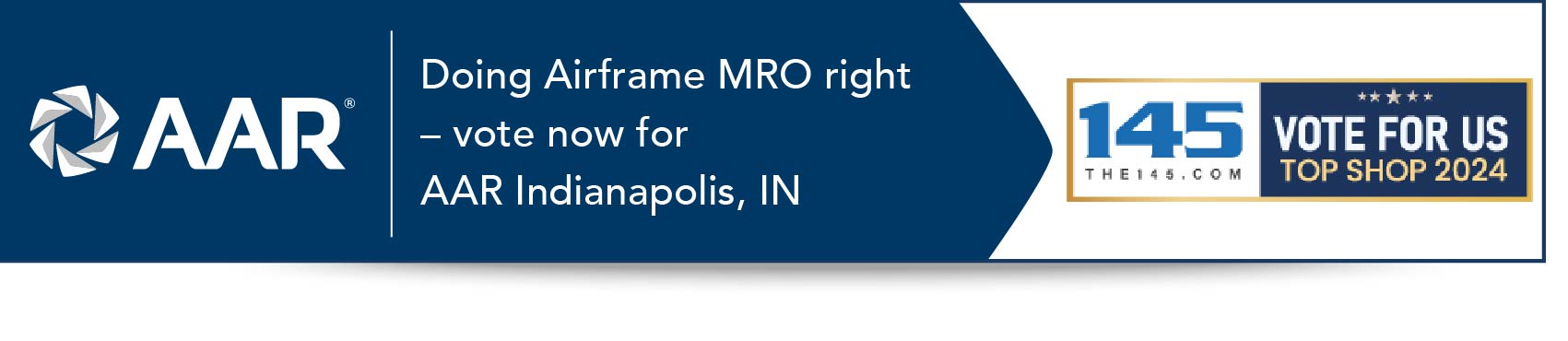 Vote for MRO Services - Indianapolis as Your Top Shop
