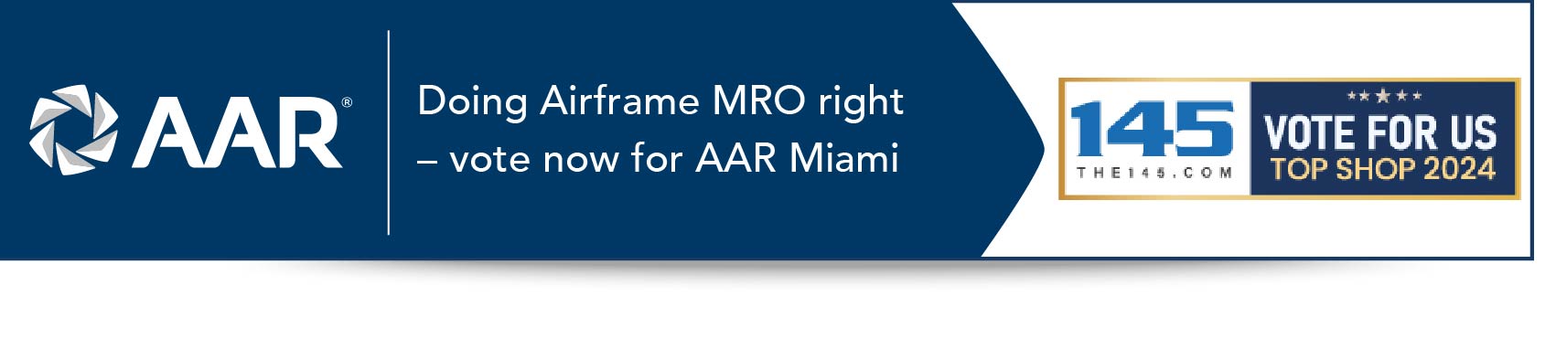 Vote for MRO Services - Miami as Your Top Shop