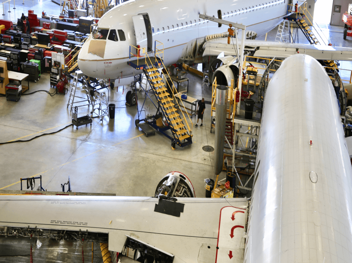 Airframe Maintenance Duluth facility
