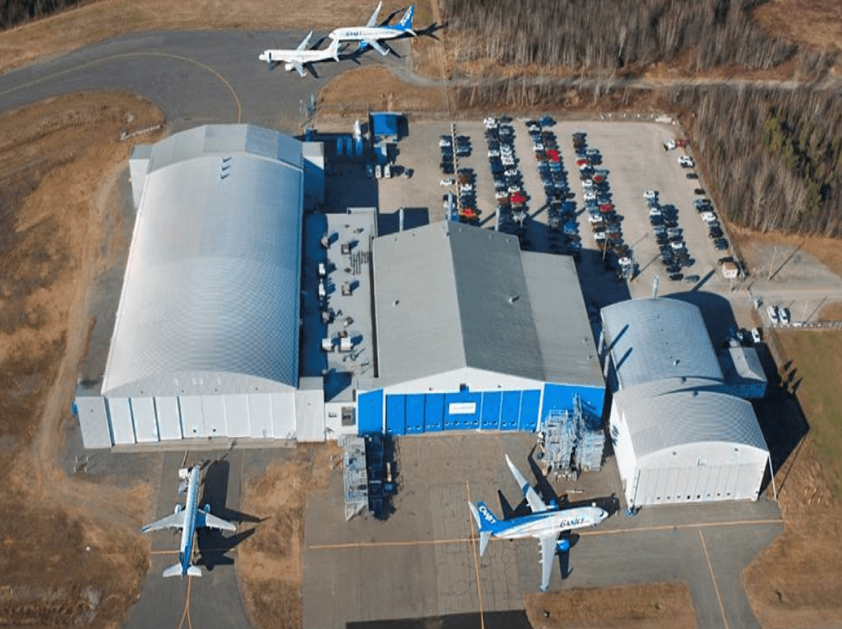 Airframe MRO - Canada exterior hangar of Trois Rivieres