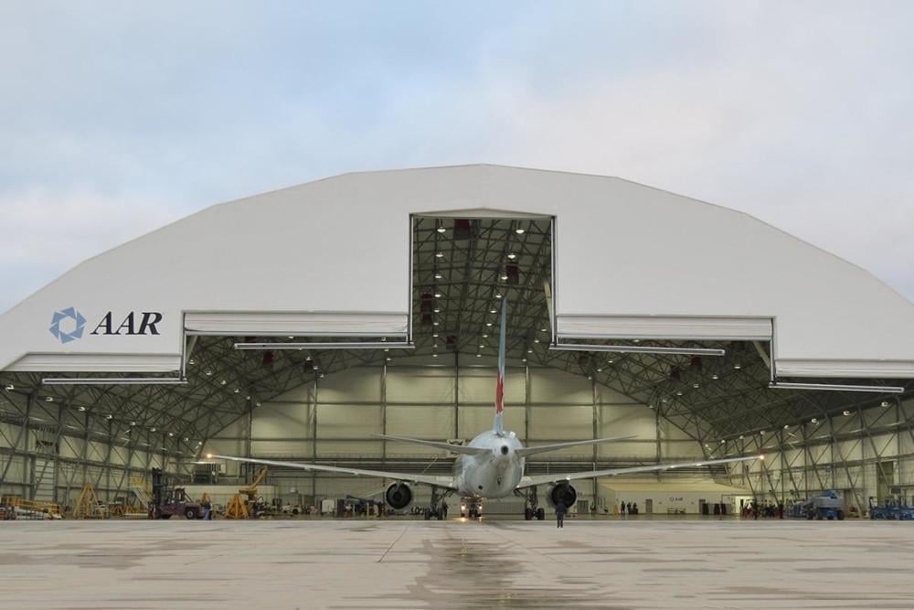 Rockford hangar exterior