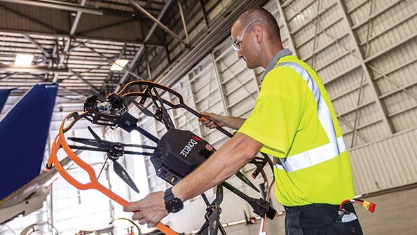 Drone aircraft inspections