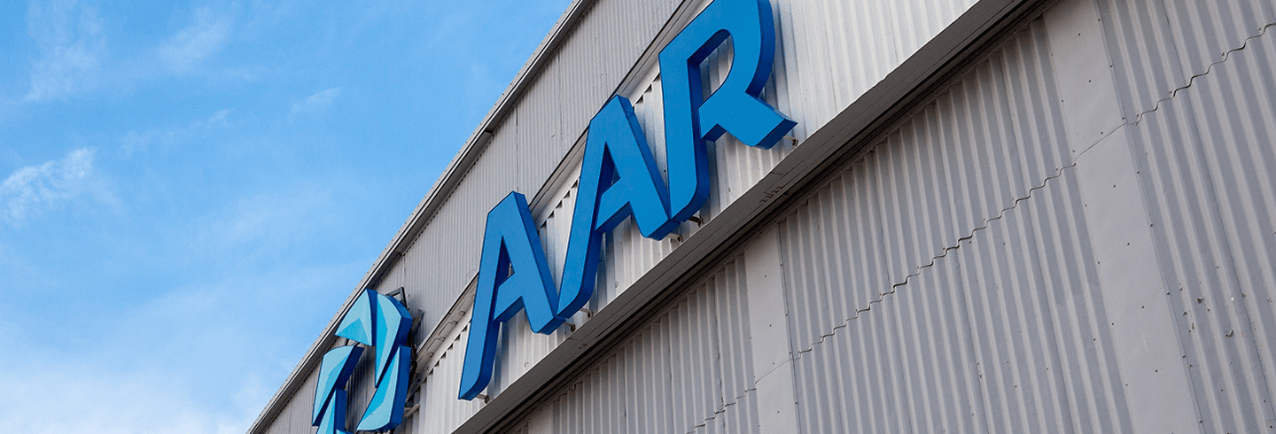 AAR logo on building