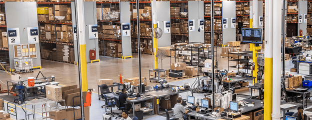 Third-party logistics warehouse