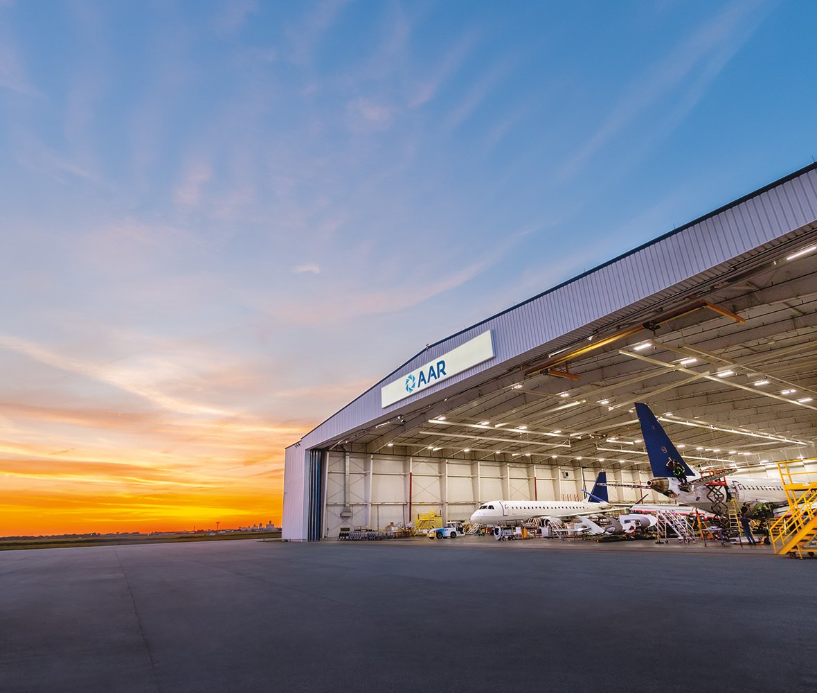 Windsor exterior Airframe MRO facility Windsor exterior Airframe MRO facility